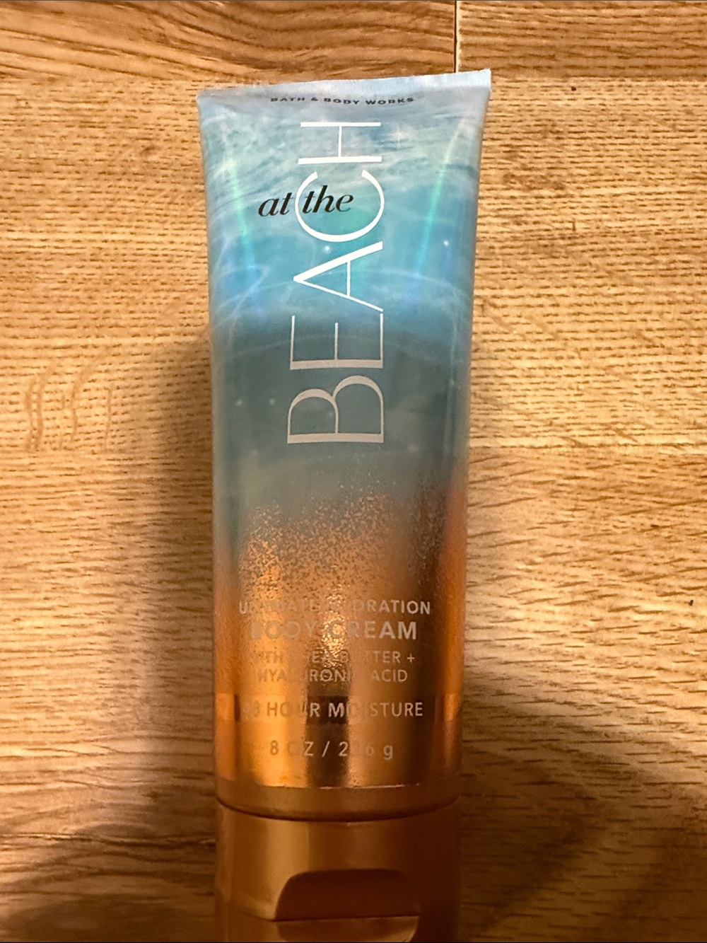 Bath & Body Works At The Beach Hydrating Body Cream - Blue & Gold